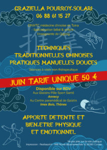 Flyer médecine chinoise